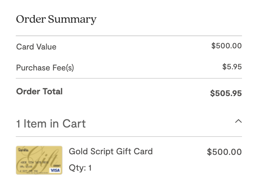 Prepaid visa debit card